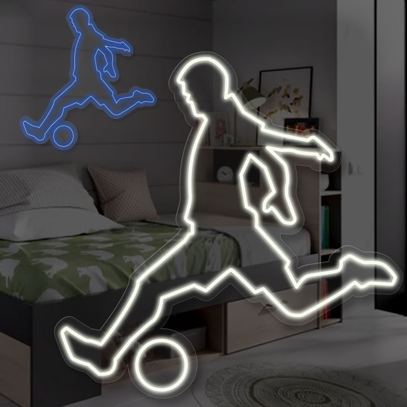 Futbol corre Neón