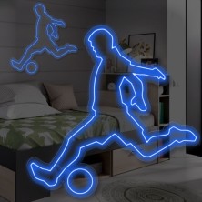 Futbol corre Neón