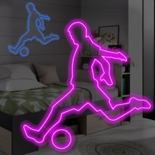 Futbol corre Neón