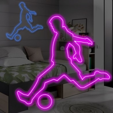 Futbol corre Neón