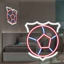 Futbol  Escudo Neón