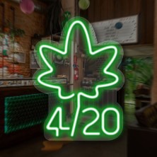 cannabis Neón