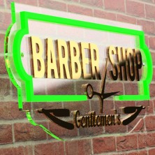 Barber Shop Neón