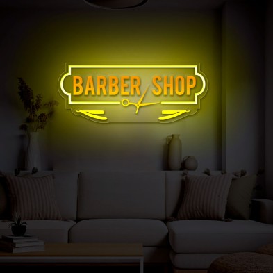 Barber Shop Neón